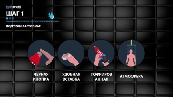 Bathmate Hydromax  Инструкция по применению в душе