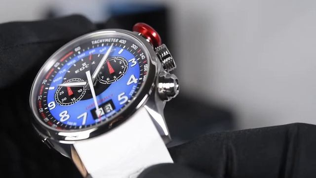 Edox Chronorally Chronograph Limited Edition 38001 TINR BUDN смотреть онлайн