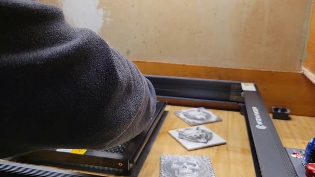 How to make Norton white tiles with the Wizmaker L1 12w diode laser engraver (and other diodes!) смотреть онлайн
