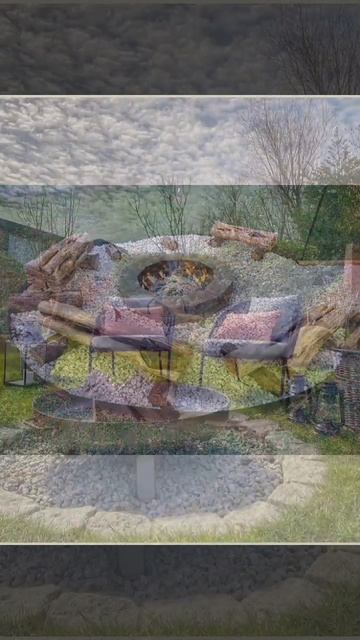 Идеи для места у костра! DIY #garden #дача #костёр смотреть онлайн