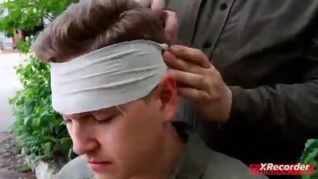 СПЕЦКУРС.Наложение повязки на шею. смотреть онлайн