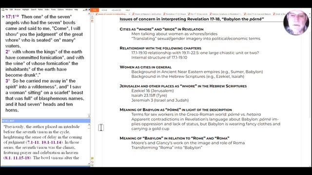 S2E59 The Book of Revelation: Introduction to the Fall of Babylon (Rev 17-18) overview смотреть онлайн