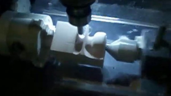 ЧПУ 4030 Обработка на 4 ой оси.