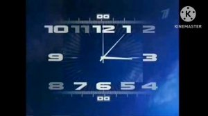 Часы первого канала Вечерняя версия