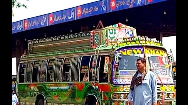 New Khan BSJ-055 ki Faisalabad Lari Adda sy Karodh Rawangi 💚 || Company Time || Transport Lover ▶️ смотреть онлайн