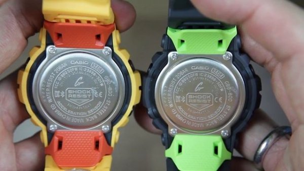 CASIO G-SHOCK GBD-800-4 &  GBD-800-8