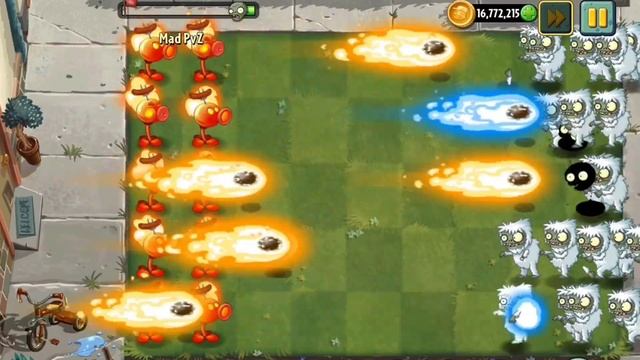 Plant Vs Yeti Imp Zombies 1000 Hp vs All Plant Max Level Plant vs Zombies Game play Custom Level 2 смотреть онлайн