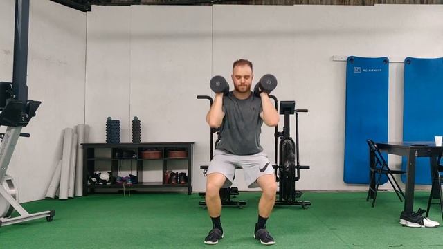 DB Front Squat смотреть онлайн