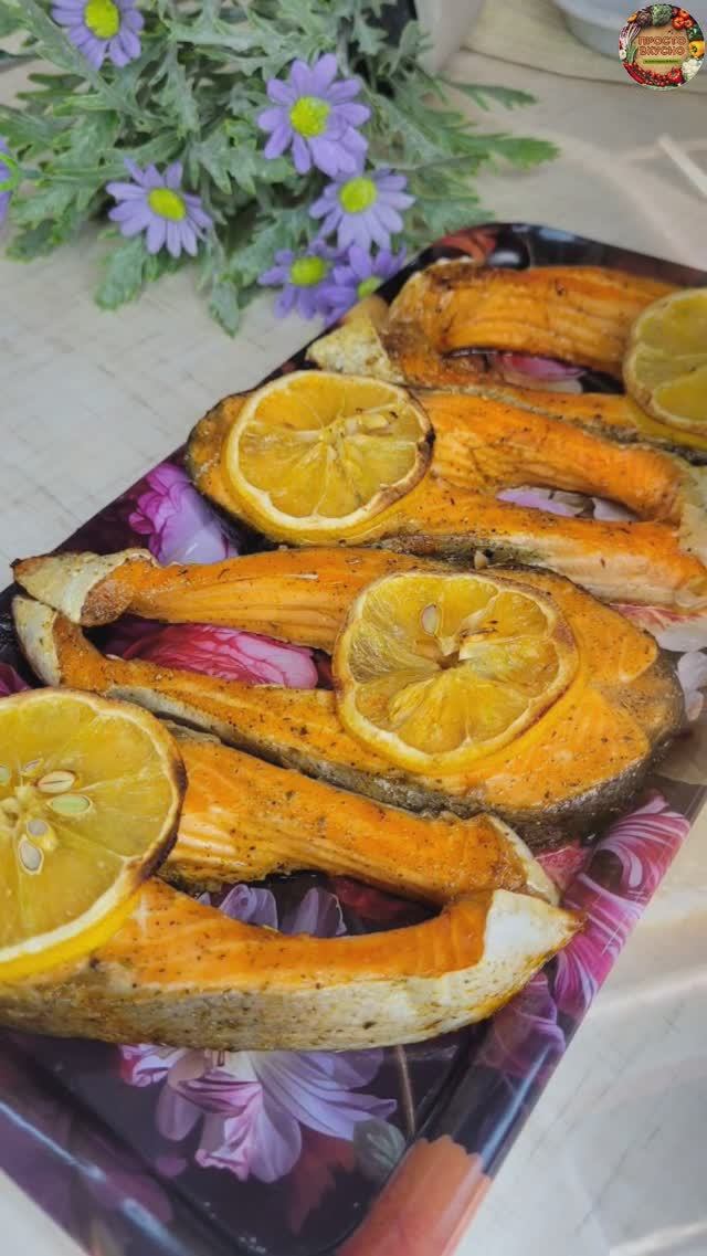 ФОРЕЛЬ в духовке #рецепт #рыбавдуховке #какприготовить #форель #краснаярыбавдуховке #краснаярыба