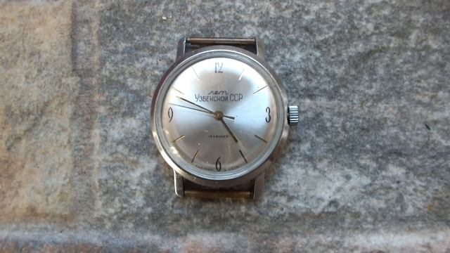 Vintage VOSTOK 50 Years of the Uzbek SSR 18 Jewels USSR Mechanical Watch. смотреть онлайн