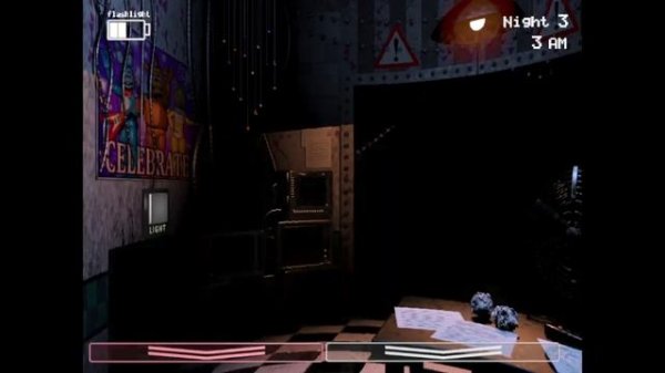 Fnaf 2: Прошел 3 ночь на изях