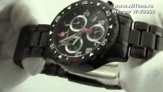 Мужские наручные швейцарские часы Wenger W-79359 смотреть онлайн