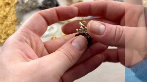 Финал распаковки лома и ремонт винтажных украшений