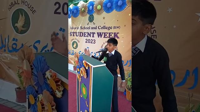 Highlight 0:00 - 1:30 from English Speech Competition Student Week 2023 Boys Wing Saddar Campus смотреть онлайн