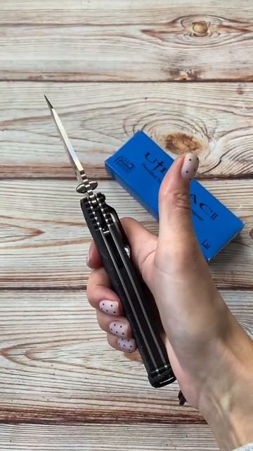 Складной нож от Ontario Knife модель Utilitac II JPT-4S Tanto 8916 оригинал смотреть онлайн