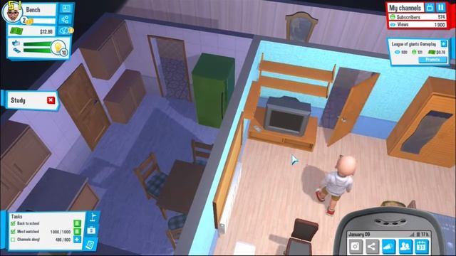 Youtubers Life Gameplay (Phenom II X4 965 BE - R7 240 - 4GB RAM) смотреть онлайн