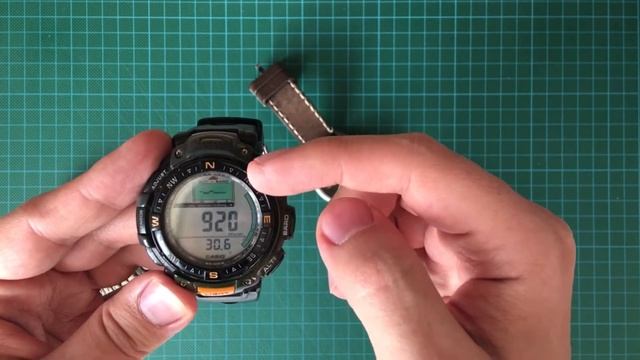 CASIO PROTREK PATHFINDER PRG 40 3VDR REVIEW TACTICAL OUTDOOR WATCH REVIEW