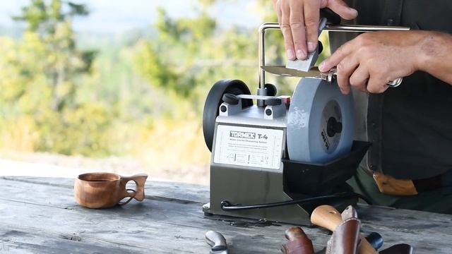 Tormek T-4 Bushcraft - Outdoor Knife Sharpening