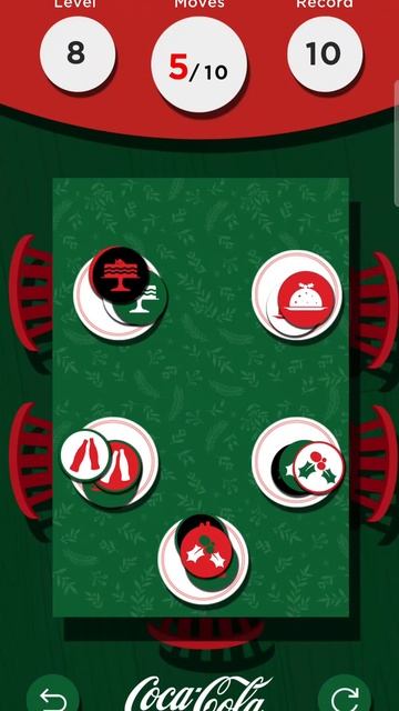 Coca-Cola game CHRISTMAS MAGIC LEVEL 8 medium смотреть онлайн
