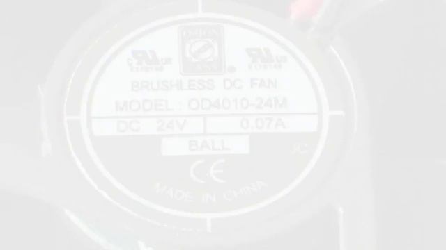 OD4010-24M 24V 0.07A 2wires Cooling Fan смотреть онлайн