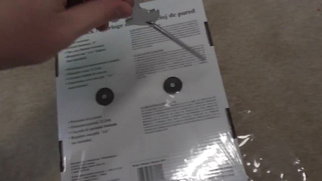 Geneva Clock Co 8001 Advance Wall Clock (White) Unboxing смотреть онлайн