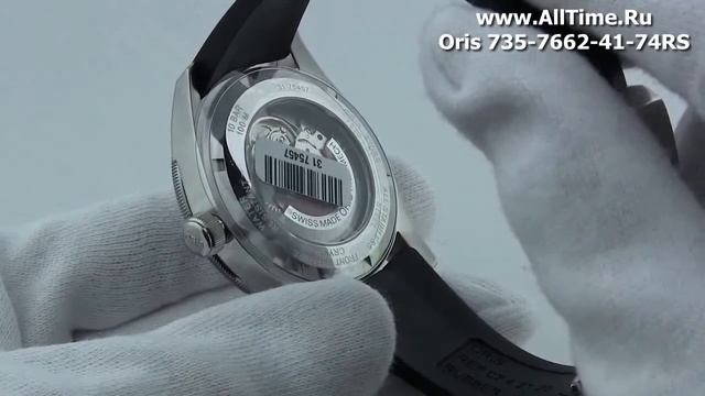 Мужские наручные швейцарские часы Oris 735-7662-41-74RS смотреть онлайн