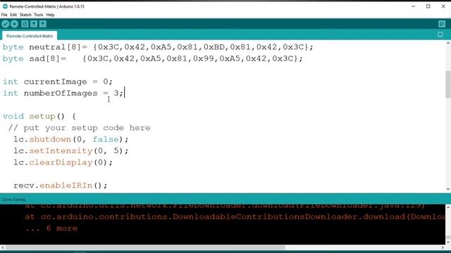 Remote Control an 8x8 LED Matrix - Arduino Project смотреть онлайн