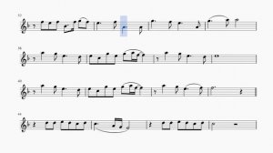 Ветер перемен. Максим Дунаевский. Ноты для альт саксофона