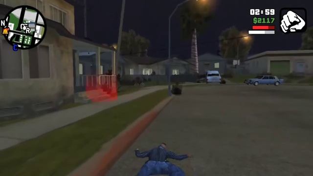 GTA SA OG LOC party and killing Ballas(1) смотреть онлайн