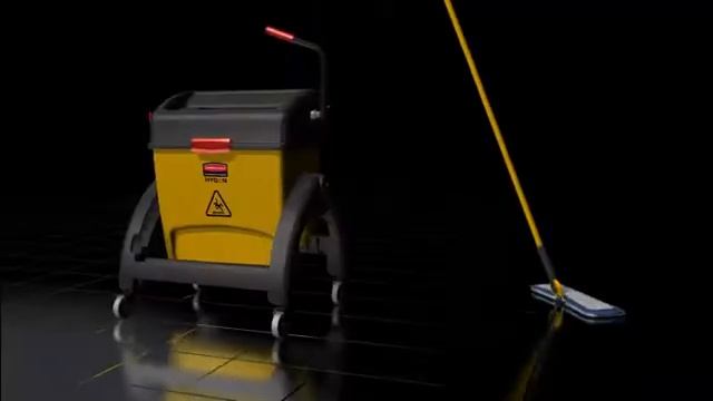 Pokaz działania Wiadra z mopem Rubbermaid смотреть онлайн