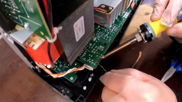 Fixing Denon AVR-X1100W display