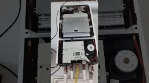 Запуск  котла BAXI