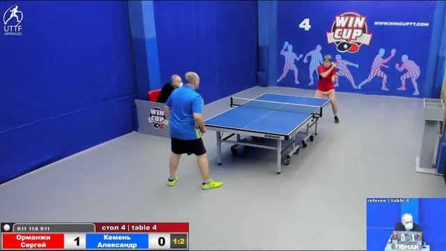 16:00 Орманжи Сергей 2-3 Кемень Александр стол 4 ЮГ-3 13.02.22 смотреть онлайн