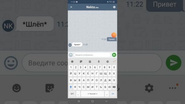 Интиресные переписки " Nekto.me"