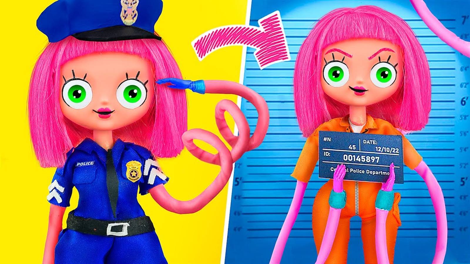 Полицейские под прикрытием! 10 идей для кукол ЛОЛ Сюрприз смотреть онлайн