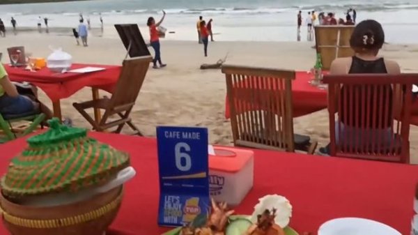 Креветки на гриле