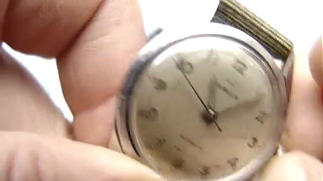 34 mm men's WWII period MARVIN automatic good collection condition wristwatch смотреть онлайн