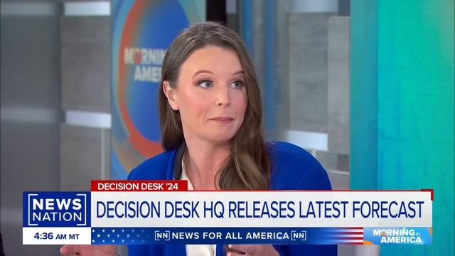 Trump has 56% chance of winning 2024 election: DDHQ forecast | Morning in America смотреть онлайн