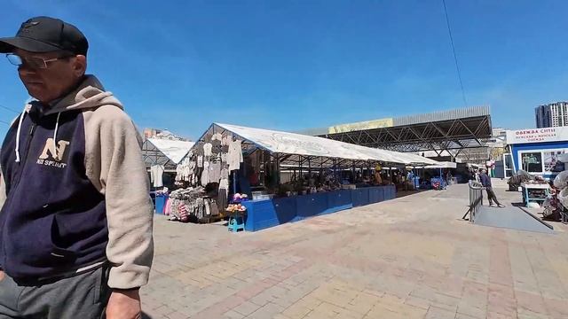 Прогулки по Хабаровску. /Центральный рынок👌👍/ #хабаровск #хабаровск сегодня смотреть онлайн