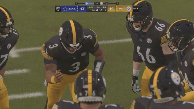 Madden 24 Pittsburgh Steelers vs Dallas Cowboys Week 5 (Madden 25 Roster) 2024 Sim Game Play смотреть онлайн