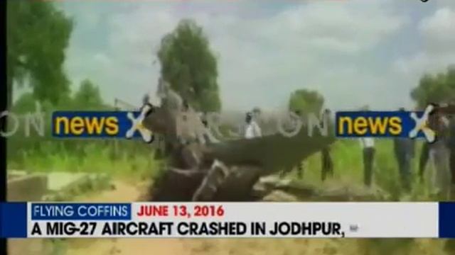 24364 Krieg Auto NewsX MIG 21 Bison crashed in Budgam, Jammu & Kashmir смотреть онлайн