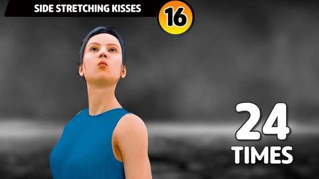 LOSE DOUBLE CHIN & FACE FAT | 14 Days Face Workout смотреть онлайн