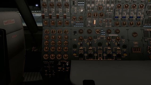 B747-200 X-Plane 11 Cockpit lights смотреть онлайн