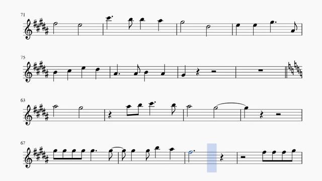 Cнится мне деревня. Б.Емельянов - Л.Дербенёв. Для альт саксофона смотреть онлайн
