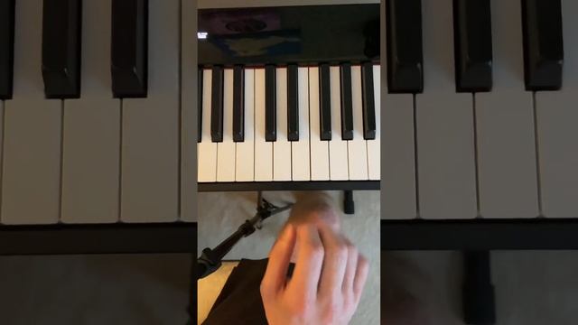 How to Play Piano Man in 144 seconds on piano tutorial #vertical смотреть онлайн