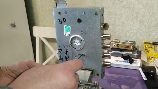 Opening Guardian (21.14) rotor lock. Вскрытие замка Гардиан 21.14 (25.14) ротор. смотреть онлайн