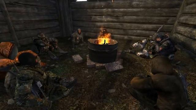S.T.A.L.K.E.R. - Все группировки собрались у костра