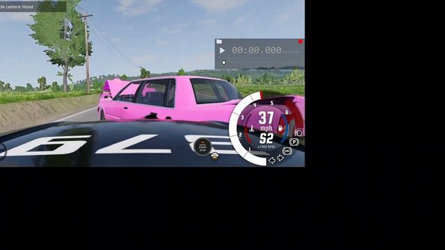 Police chase caught on camera #1 (Beamng Drive) смотреть онлайн