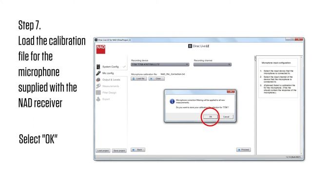 Dirac Live On NAD :: How To Setup For Room Correction