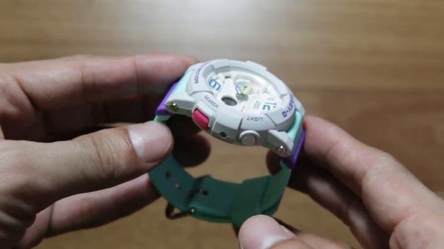 Casio Baby-G BGA-180-3B New colour смотреть онлайн